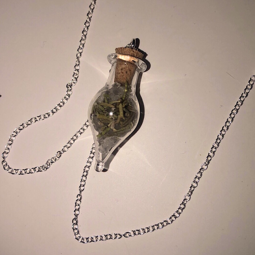 Custom Spell Jar Necklace
